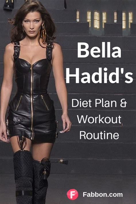 Bella Hadids Workout Routine and Diet Plan